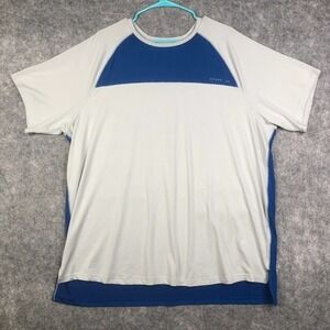 GRAND AC Athletic Shirt Men's XXL Two Tone Breathable Polyester Wicking Gym